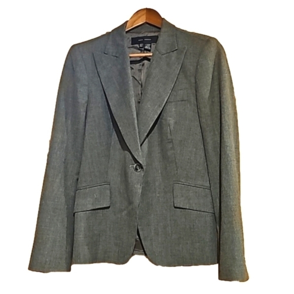 Zara Jackets & Blazers - Zara woman blazer size 8 gray houndstooth